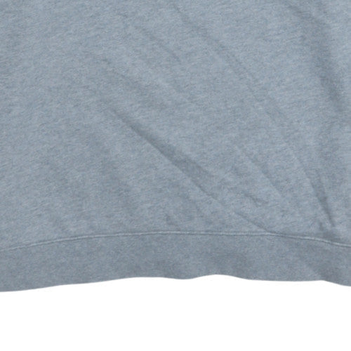 Adidas Men's Grey XL Pullover Sweatshirt Crew Neck Logo Fleece