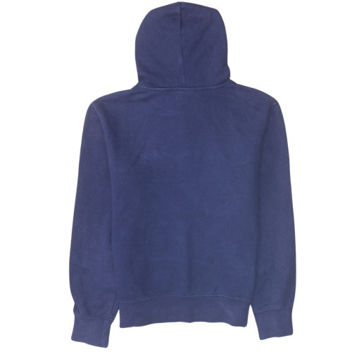 Champion Women’s Navy Small Pullover Hoodie 100% Cotton Logo