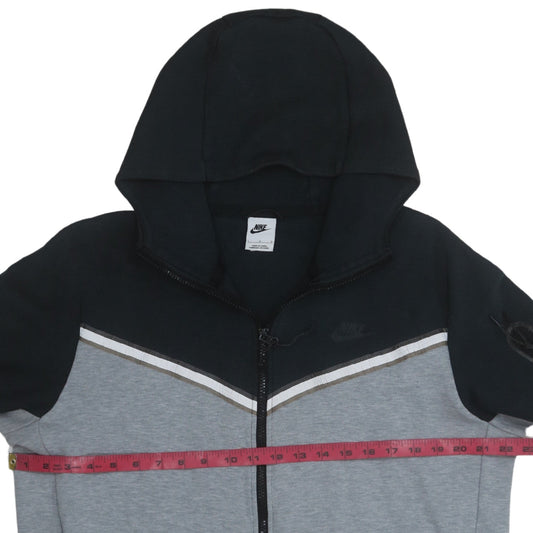 Nike Men’s Grey Full Zip Hoodie L Sportswear Jacket