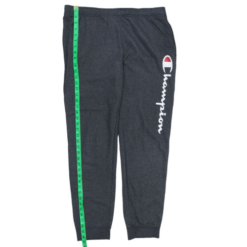 Champion Men's Grey XL Jogger Trousers Elastic Waist