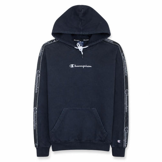 Champion Men's Black Small Pullover Hoodie Logo Sportswear