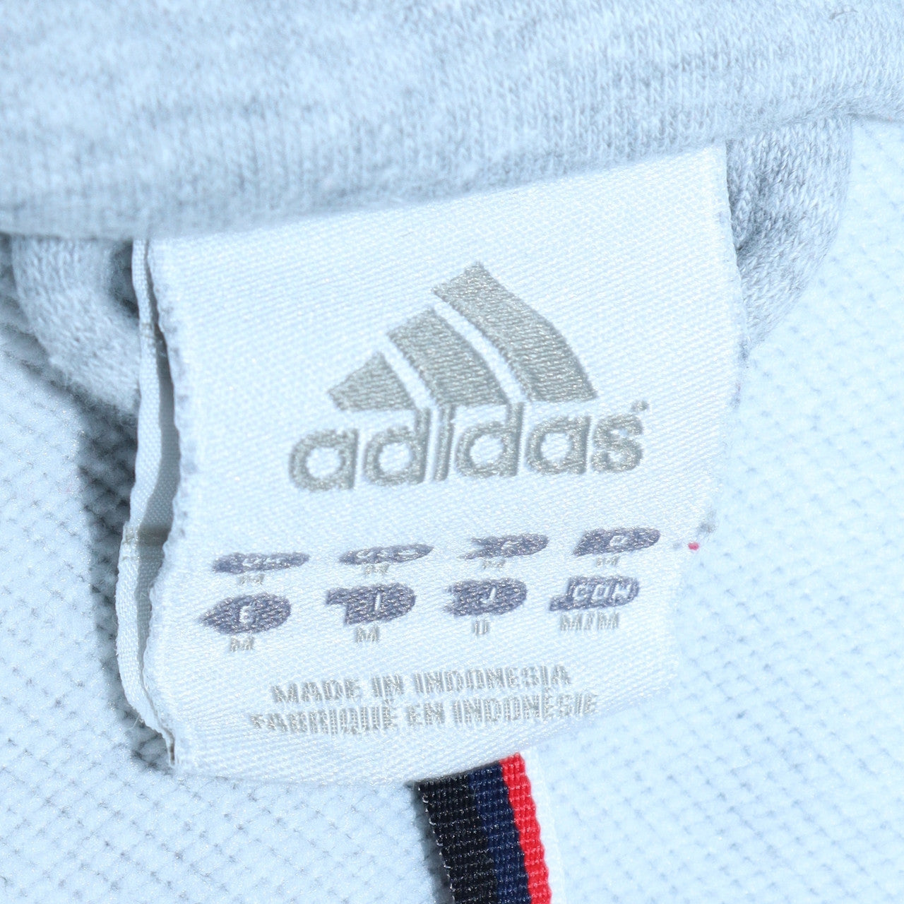Adidas Men's Grey Full Zip Sweatshirt M Sports Embroidered Logo