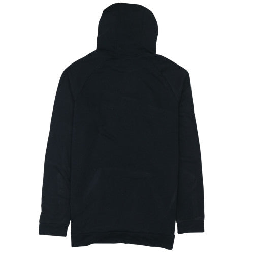 Nike Men's Black Dri-Fit Pullover Hoodie L Sports Logo Sweatshirt
