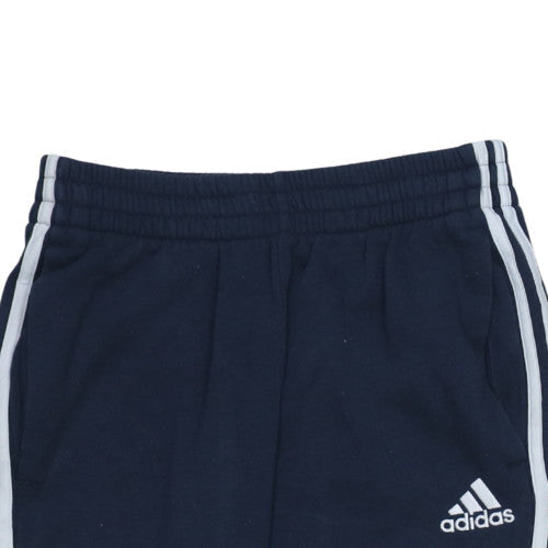Adidas Men's Blue Sweatpants Small Regular Fit Elastic Waist Sports Trousers