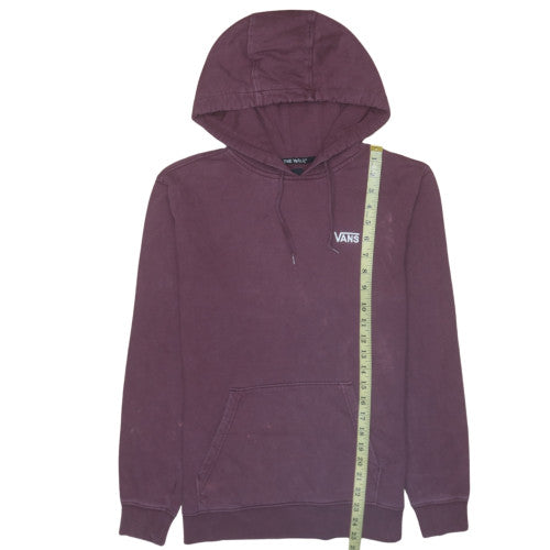 Vans Men Purple Pullover Hoodie XS Classic Logo Fleece
