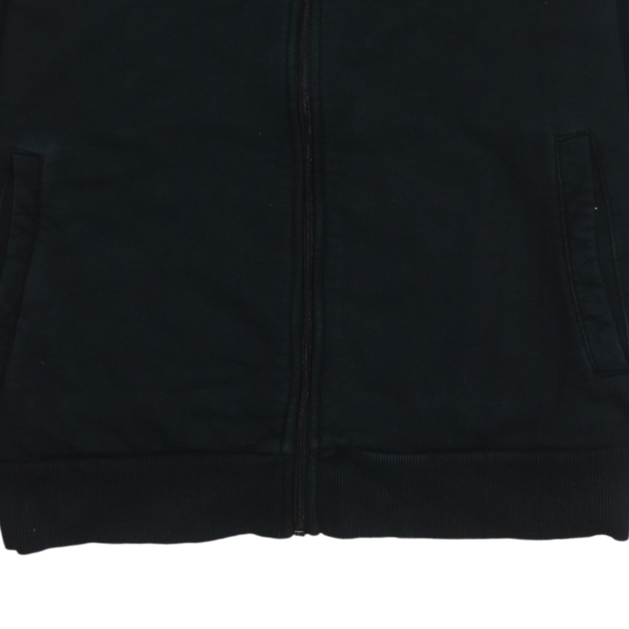 Puma Mens Black and White Full Zip Sweatshirt Size L