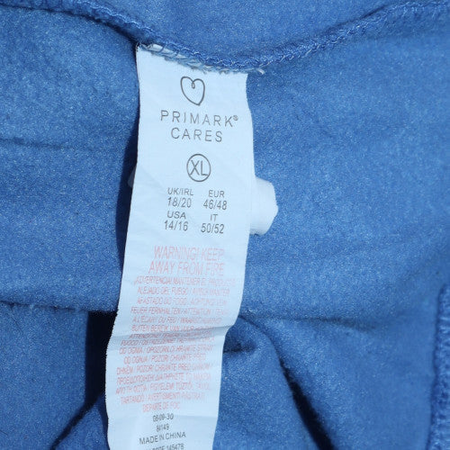 Disney Stitch Blue Crew Neck Sweatshirt Womens XL Primark Cares