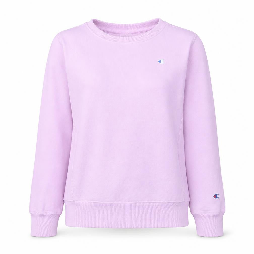 Champion Womens Pink Reverse Weave Pullover Sweatshirt Medium