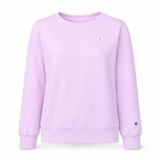 Champion Womens Pink Reverse Weave Pullover Sweatshirt Medium