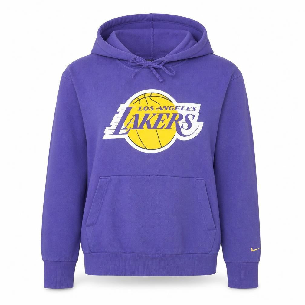 Nike Los Angeles Lakers Purple Hoodie Women M Hoodie Pullover Basketball