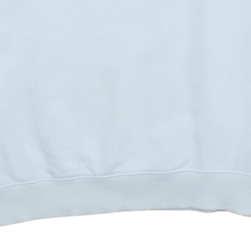 Napapijri Men's White Pullover Logo Sweatshirt Size S Relaxed Fit