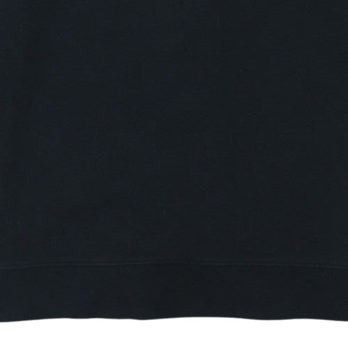 Nike Boys Black Pullover Sweatshirt L 146-156cm Crew Neck Logo Fleece