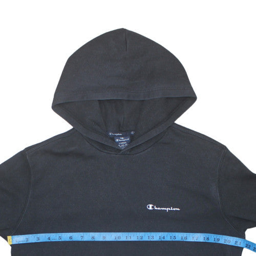 Champion Men’s Black Pullover Hoodie Size L Regular Fit