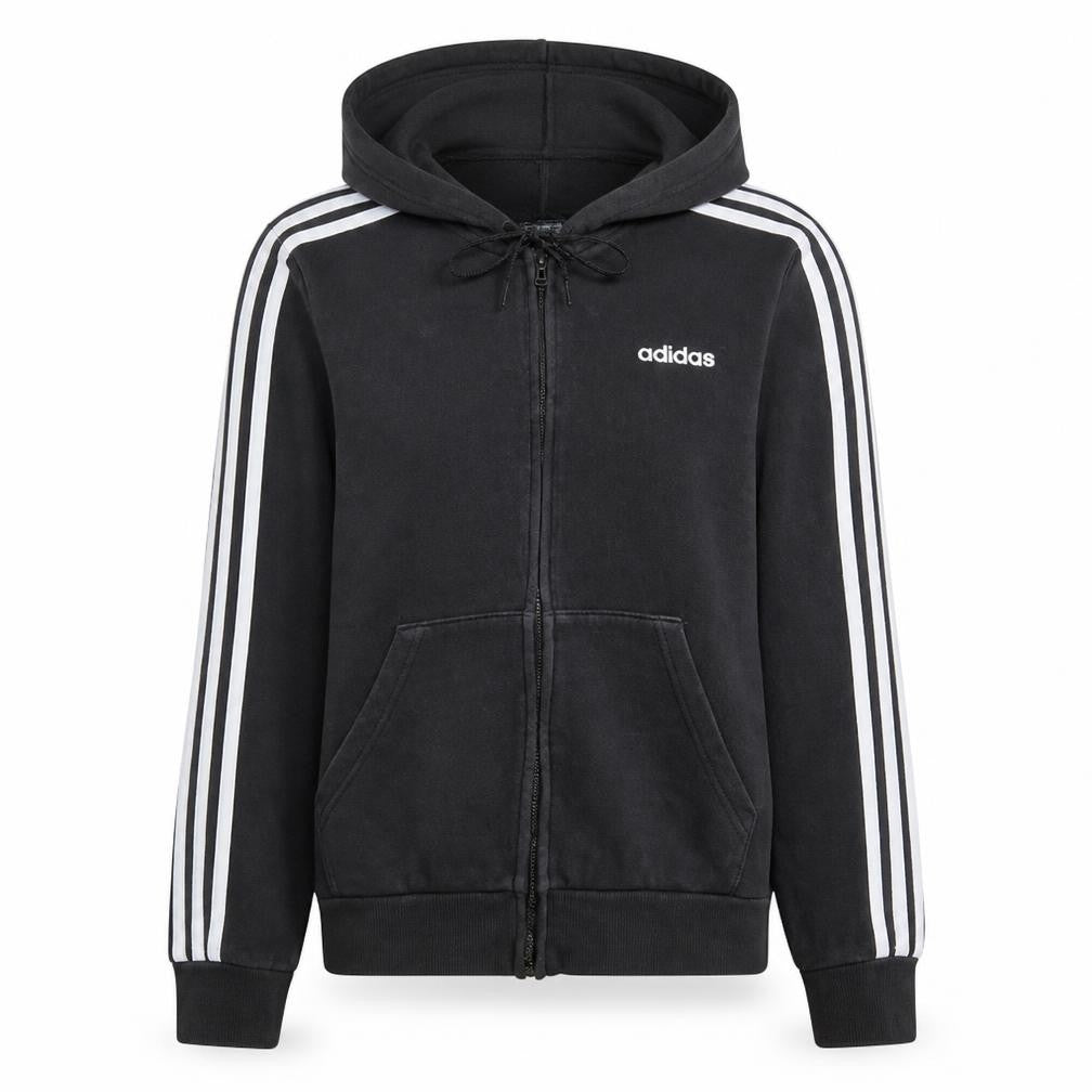Adidas Women's Black Full Zip Hoodie Small Hooded Sweatshirt
