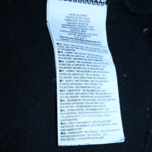 Nike Men's Black 2XL Full Zip Fleece Hoodie