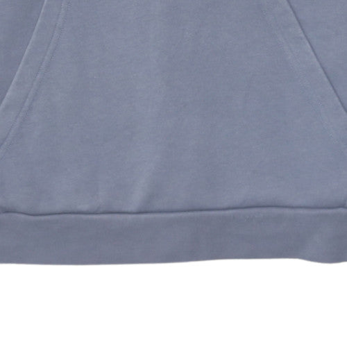 Adidas Women Grey Pullover Hoodie Small Hooded Logo Sweatshirt