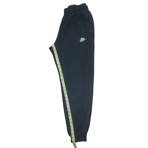 Nike Men's Black Fleece Sweatpants M Regular Fit Elastic Waist