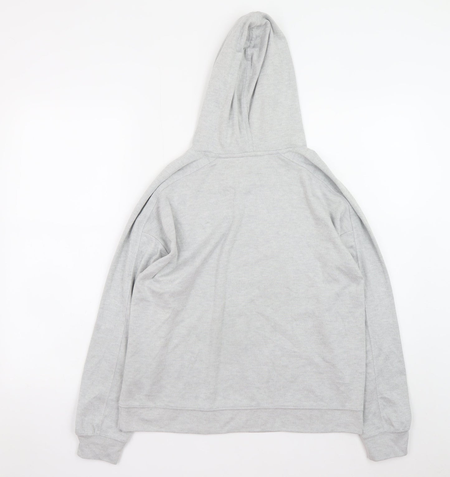 F&F Men's Grey Pullover Hoodie Jumper Size S Regular Fit