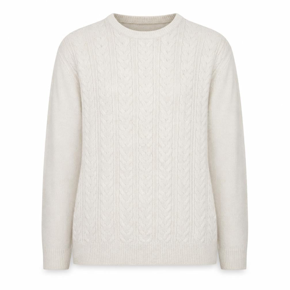 Marks and Spencer Women’s Ivory Cable-Knit Jumper XL