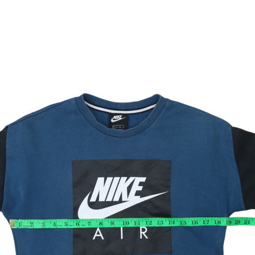 Nike Men Blue XS Pullover Crew Neck Sweatshirt
