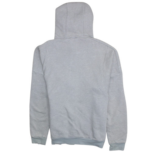 Adidas Mens Grey Full Zip Hoodie Size M Regular Fit