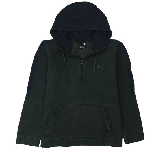 Under Armour Men's Green XL Half Zip Hoodie Fleece Pullover