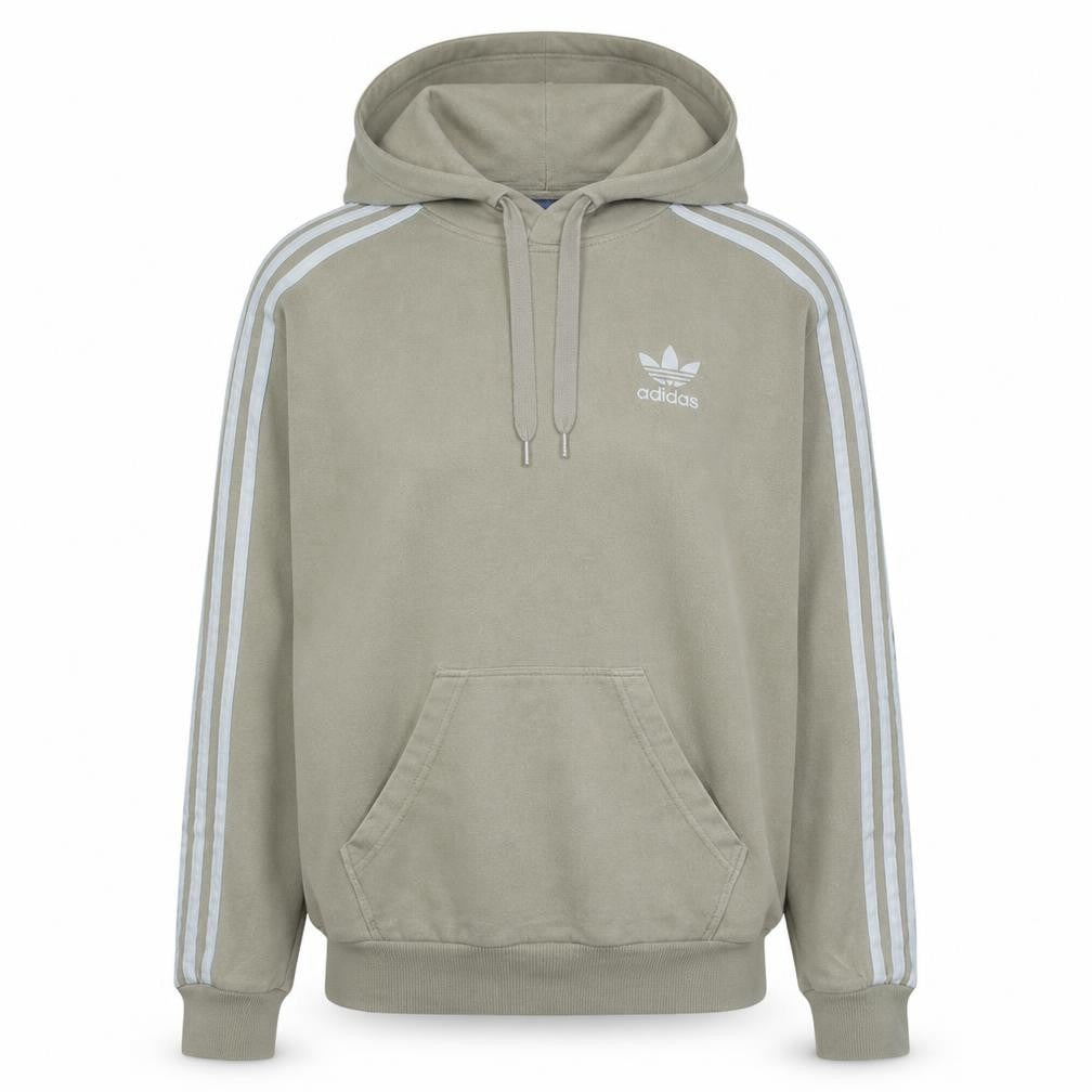 Adidas Womens Beige Pullover Hoodie Small Hooded Sweatshirt