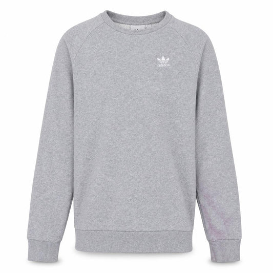 Adidas Mens Grey Pullover Sweatshirt XS Crew Neck Fleece