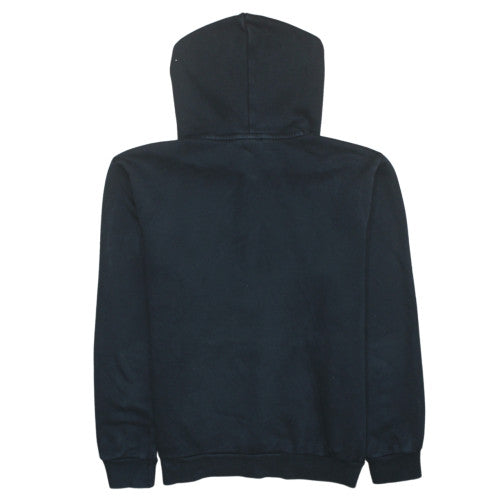 Puma Womens Black Pullover Hoodie S Classic Casual Cotton Blend