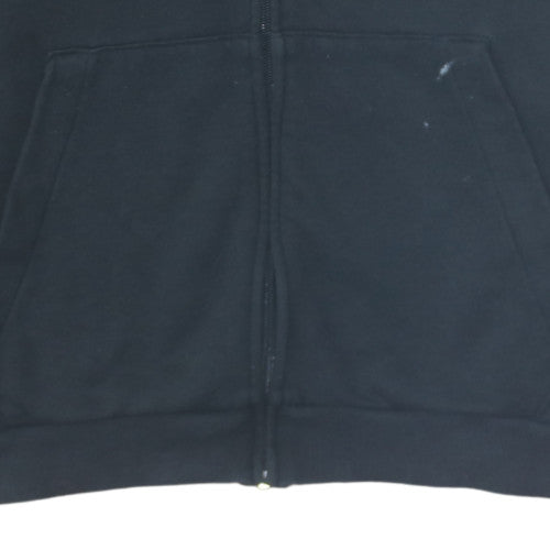 Adidas Men's Black Full Zip Hoodie Size M Sports Fleece