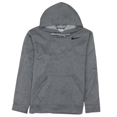 Nike Men's Grey Therma-Fit Pullover Hoodie Size S