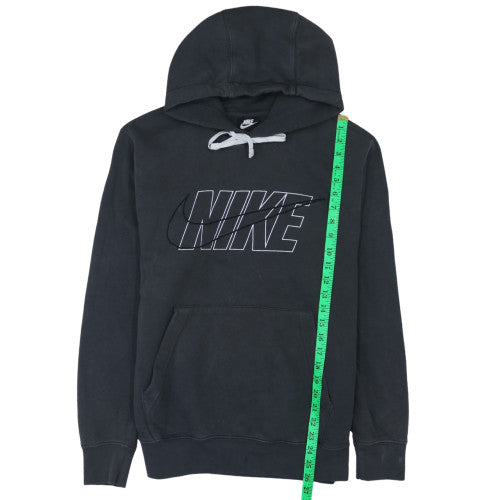 Nike Men's Black Pullover Hoodie Small Graphic Logo Sportswear