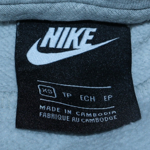 Nike Mens Grey XS Pullover Hoodie with Logo Graphic Print