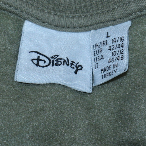 Primark Disney The Lion King Green Sweatshirt Womens L 14/16 Pullover Crew Neck