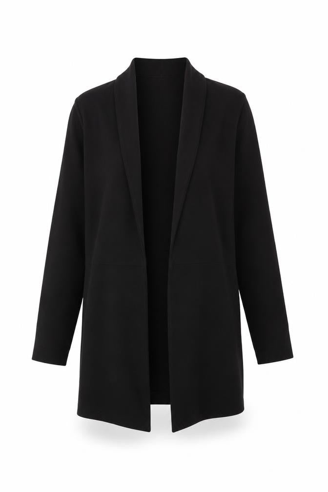 Jacqueline de Yong Womens Black Blazer Regular Fit Size 8