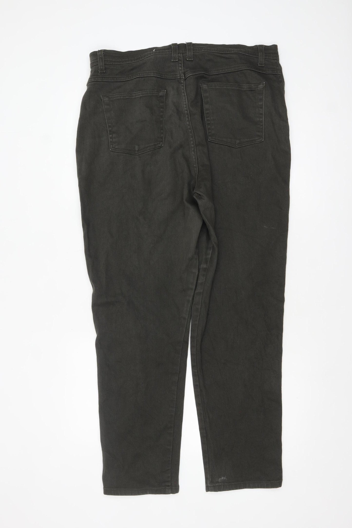 Bill Blass Women’s Black Stretch Straight Jeans Size 16