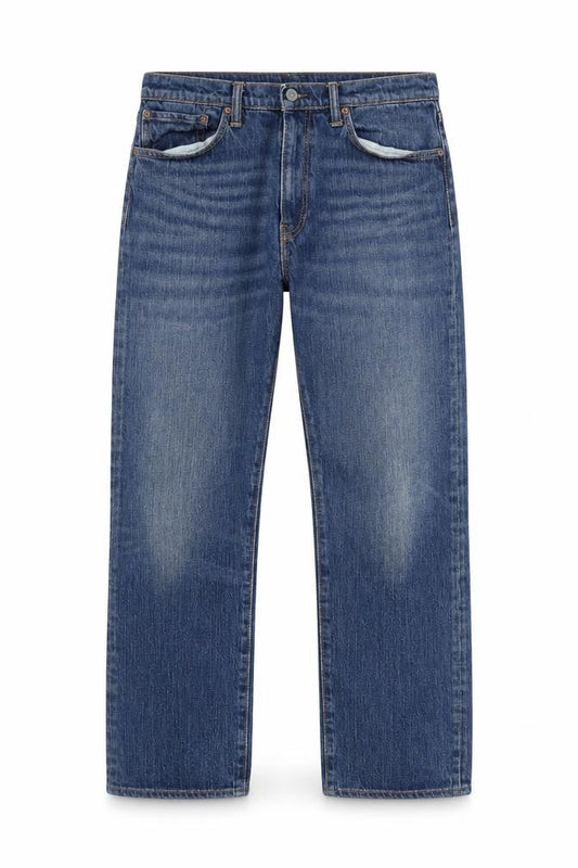 Levi's 504 Men's Blue Straight Leg Jeans W34 L30 Regular Fit