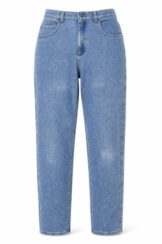Lee Women's Blue High Rise Straight Leg Vintage Jeans Size 10L