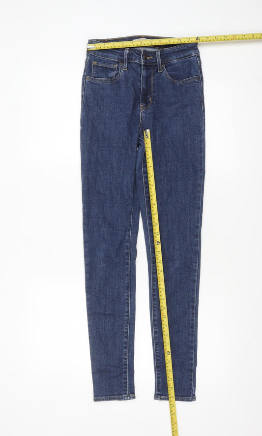 Levi's Women's Blue 721 High Rise Skinny Jeans Size 25