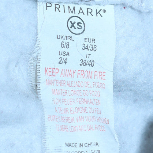 Primark Harry Potter White XS Womens Sweatshirt Crew Neck Long Sleeve