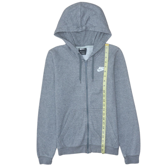 Nike Men's Grey Full Zip Hoodie XS Fleece Sportswear