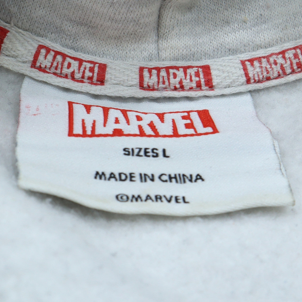 Primark Marvel Hulk Grey Pullover Hoodie Men L Regular Fit