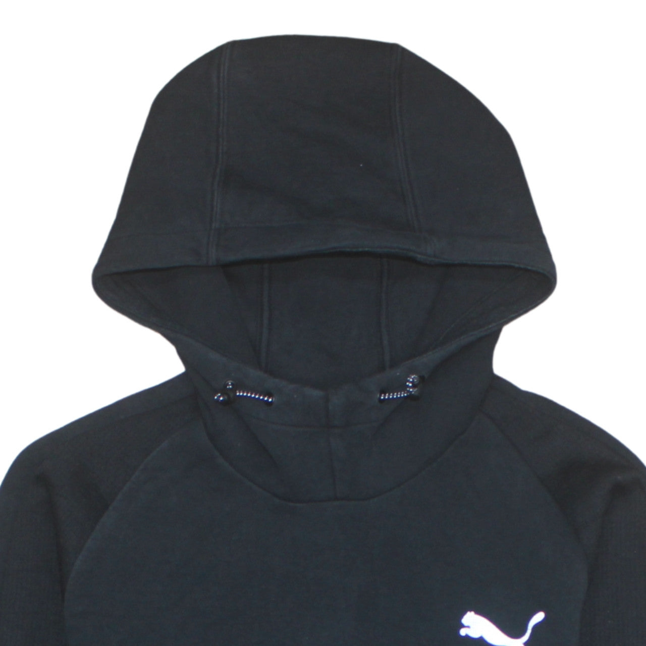 Puma Mens Black Pullover Hoodie Size L Sports Fleece Sweatshirt