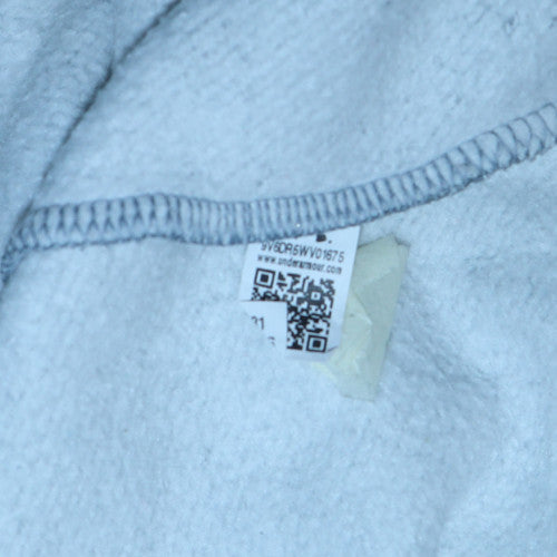 Under Armour Men's Grey Full Zip Hoodie Size S Loose Fit