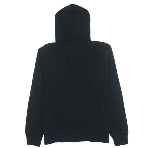 Nike Men's Black Full Zip Fleece Hoodie M Regular Logo Sportswear