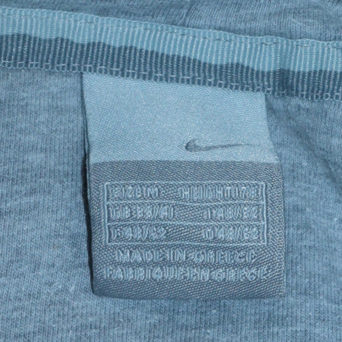 Nike Men's Grey Pullover Hoodie Medium Regular Fit Fleece