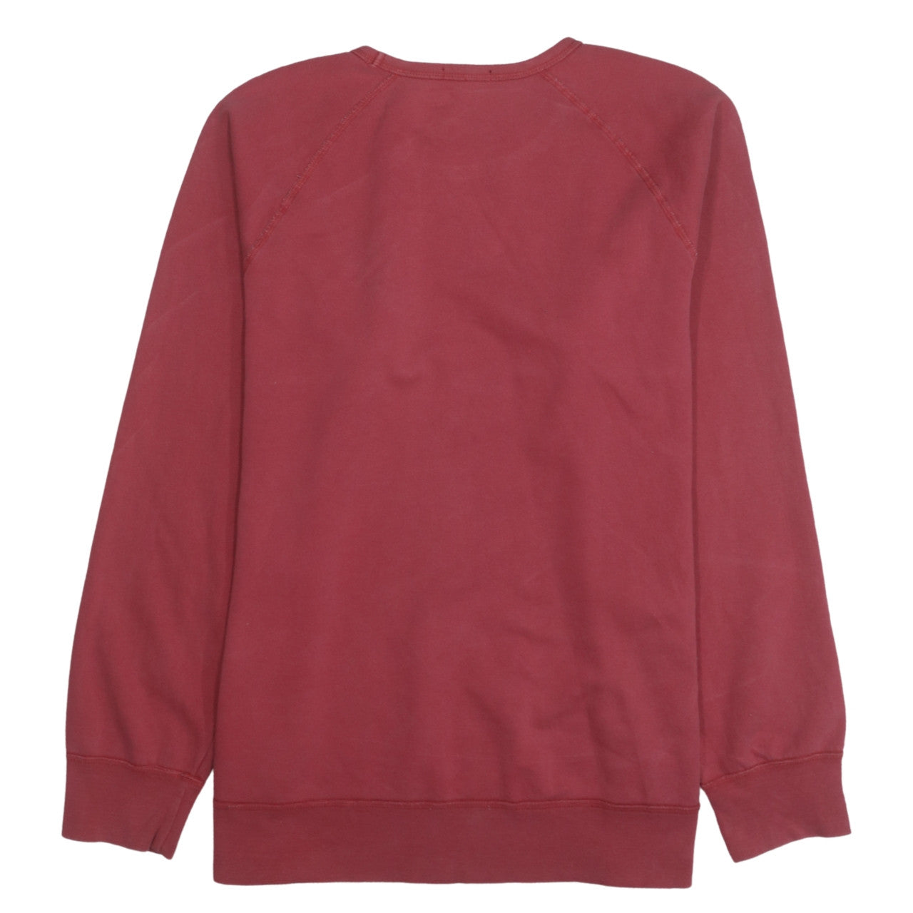 Gap Men's Red Cotton Blend Crew Neck Pullover Sweatshirt M