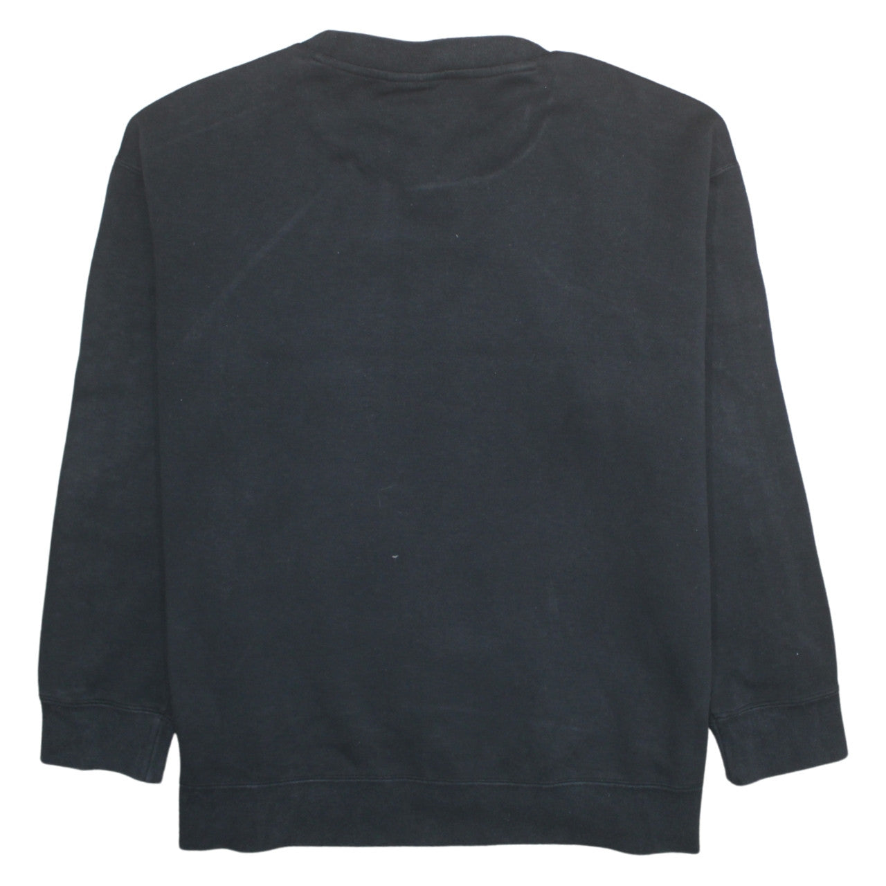 Adidas Womens Black Crew Neck Long Sleeve Sweatshirt Size 18