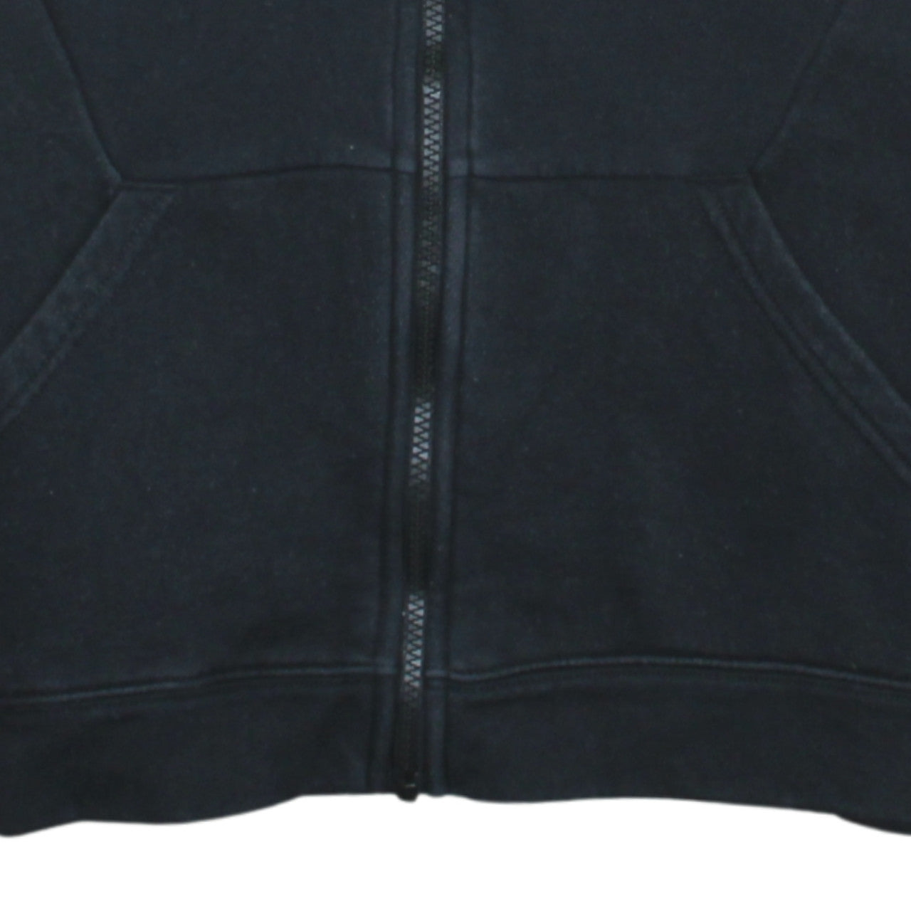 Nike Teens Black XL Full Zip Hoodie Sweatshirt with Logo