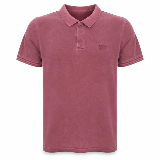Levi's Men's Red Cotton Short Sleeve Polo Shirt XL
